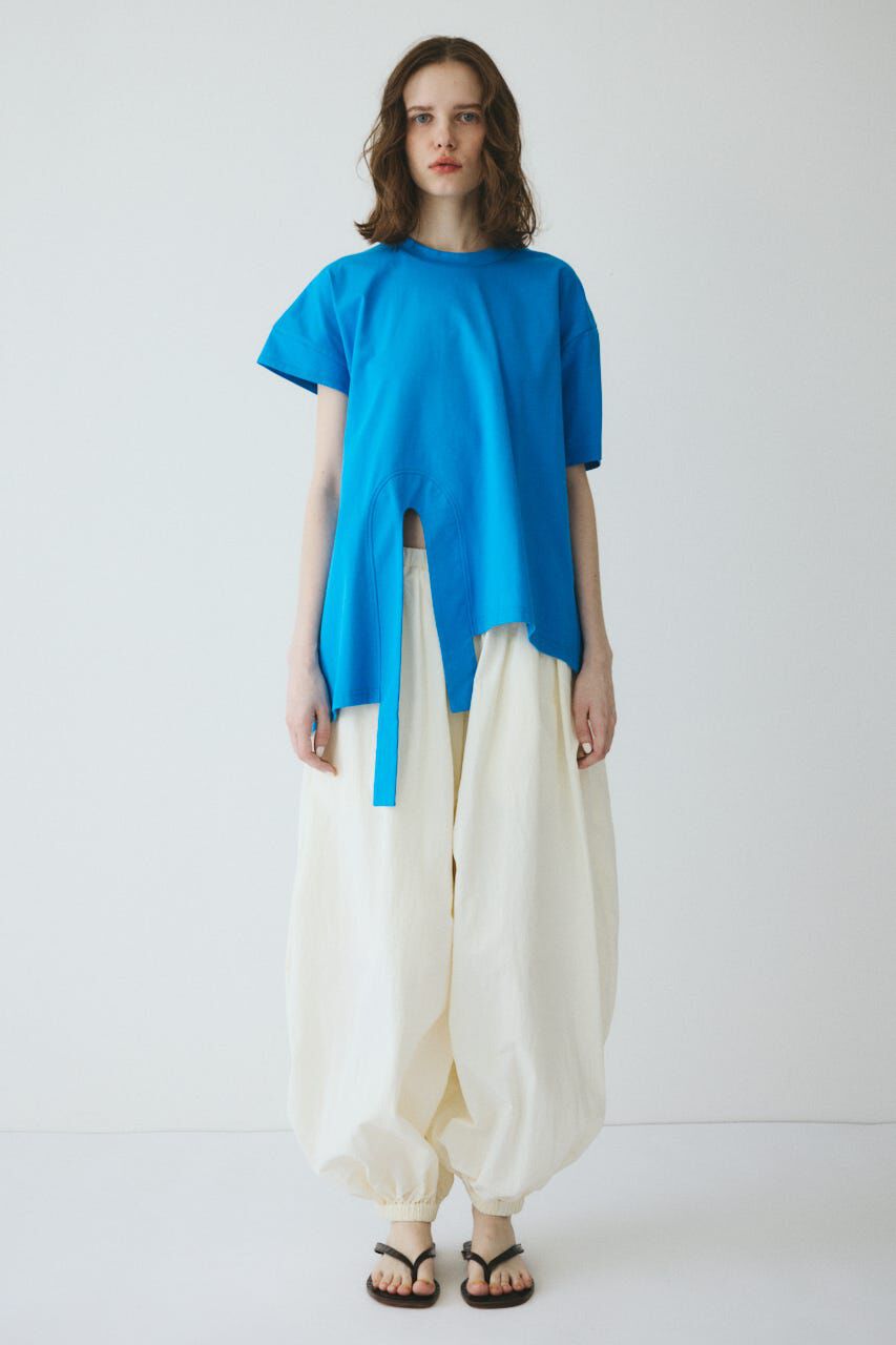 HeRIN.CYE「Asymmetry hem drape cut tops」|Tシャツ・カットソー|