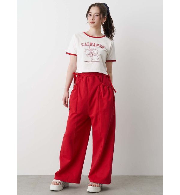 CALNAMUR「ポケットギャザースウェットパンツ」|その他|