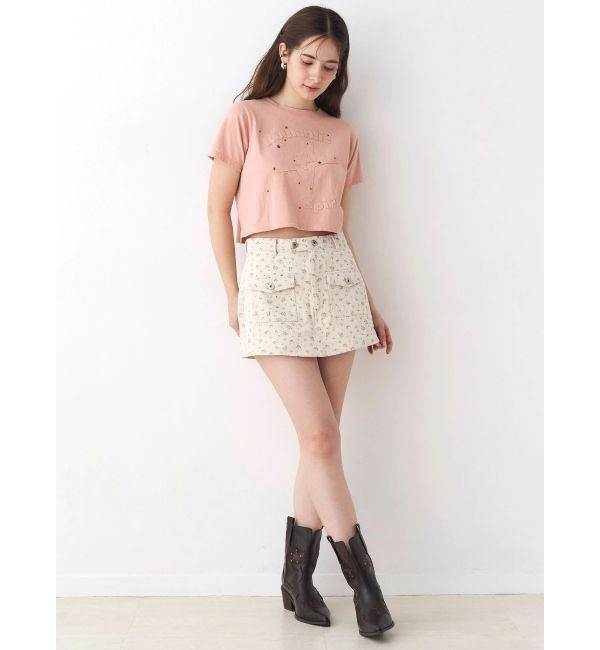 CALNAMUR「パッチワークデザインＴシャツ」|Tシャツ・カットソー|