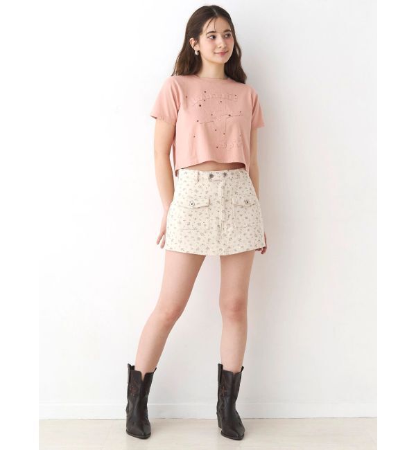 CALNAMUR「パッチワークデザインＴシャツ」|Tシャツ・カットソー|