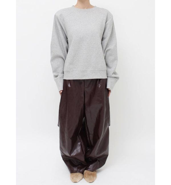 Ungrid「【Htage】パワーショルダーバックデザインスウェット」|スウェット・ジャージ|