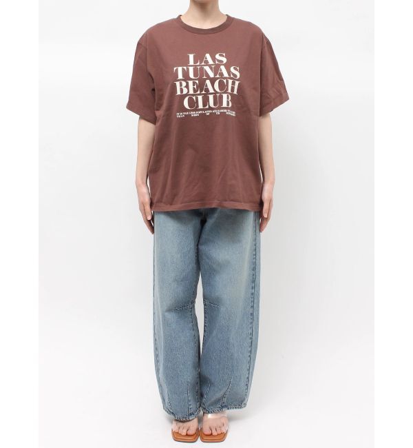 Ungrid「ヴィンテージウォッシュロゴビックTee」|Tシャツ・カットソー|