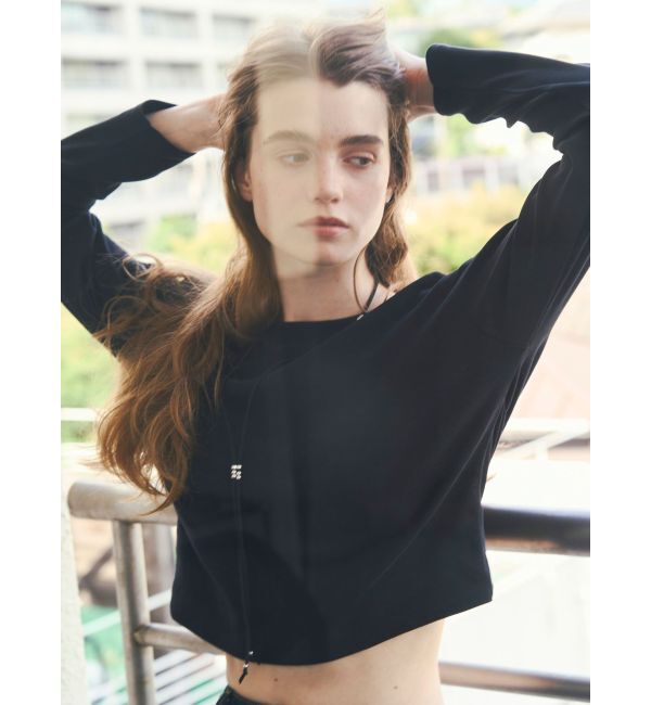 Ungrid「バックデザインロングスリーブTee」|Tシャツ・カットソー|