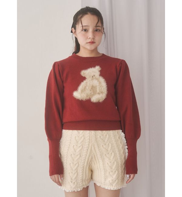 merry jenny「frill knit shortpants」|その他|