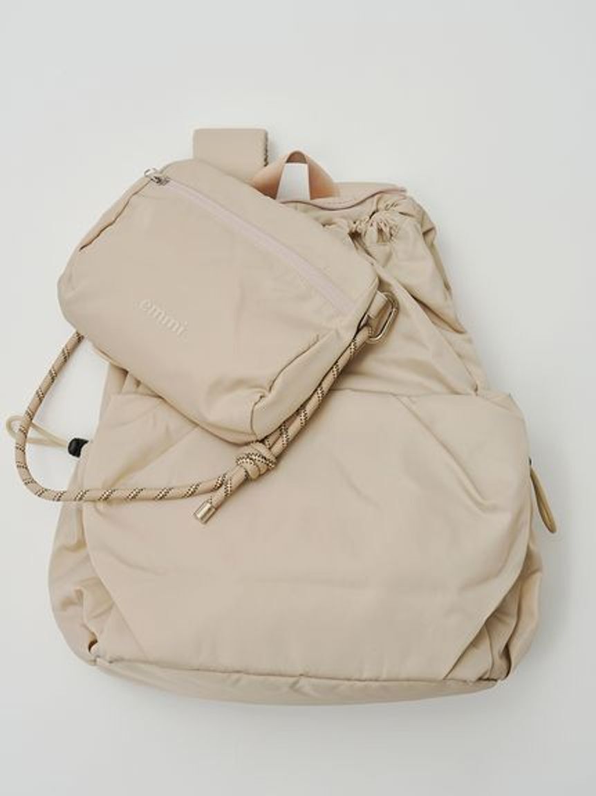 emmi atelier「【ONLINE限定カラーあり】マルチユースバックパック」|リュック|