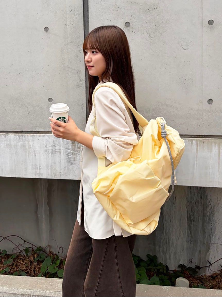emmi atelier「【ONLINE限定カラーあり】マルチユースバックパック」|リュック|