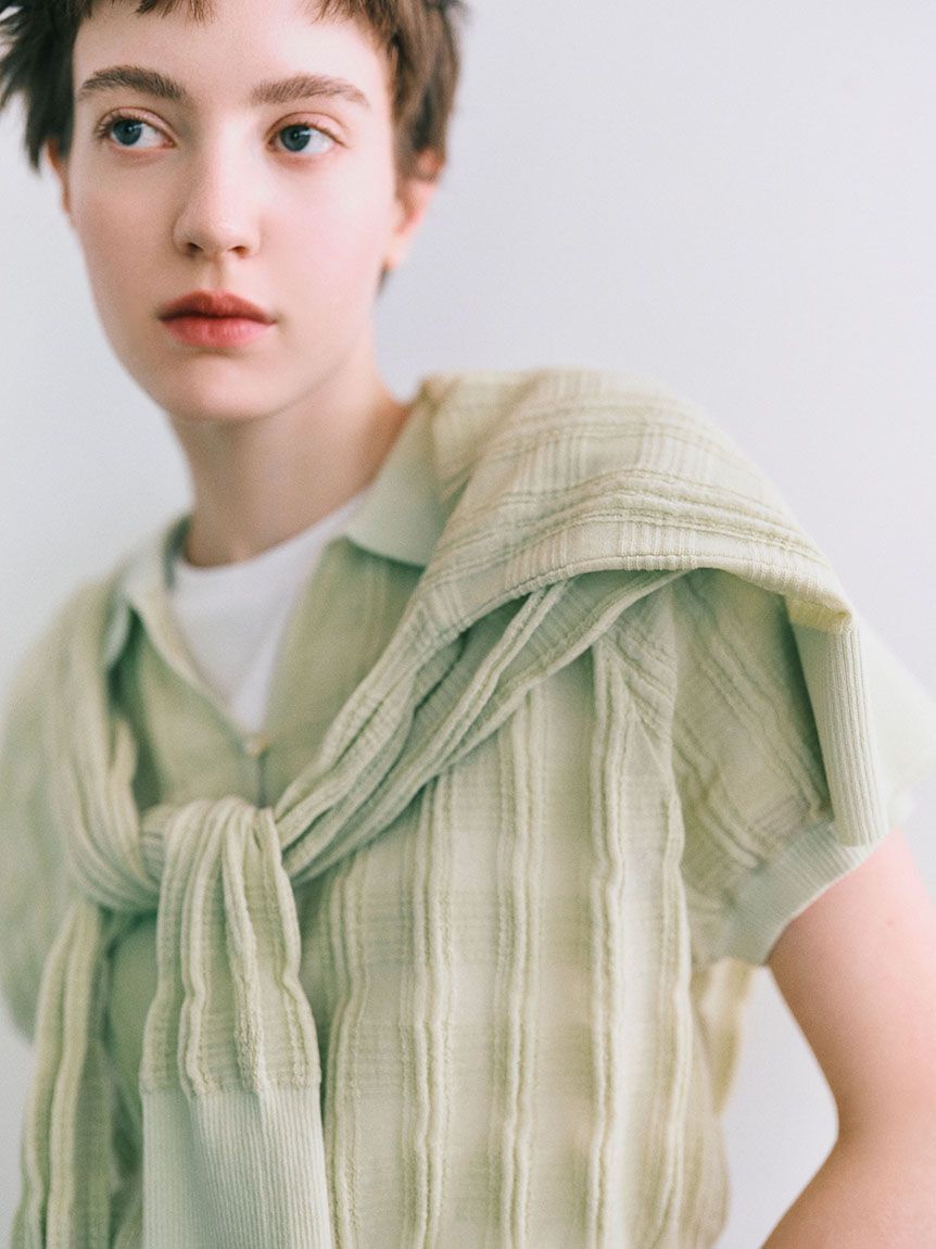 emmi atelier「emmiロゴコンパクトTシャツ」|Tシャツ・カットソー|