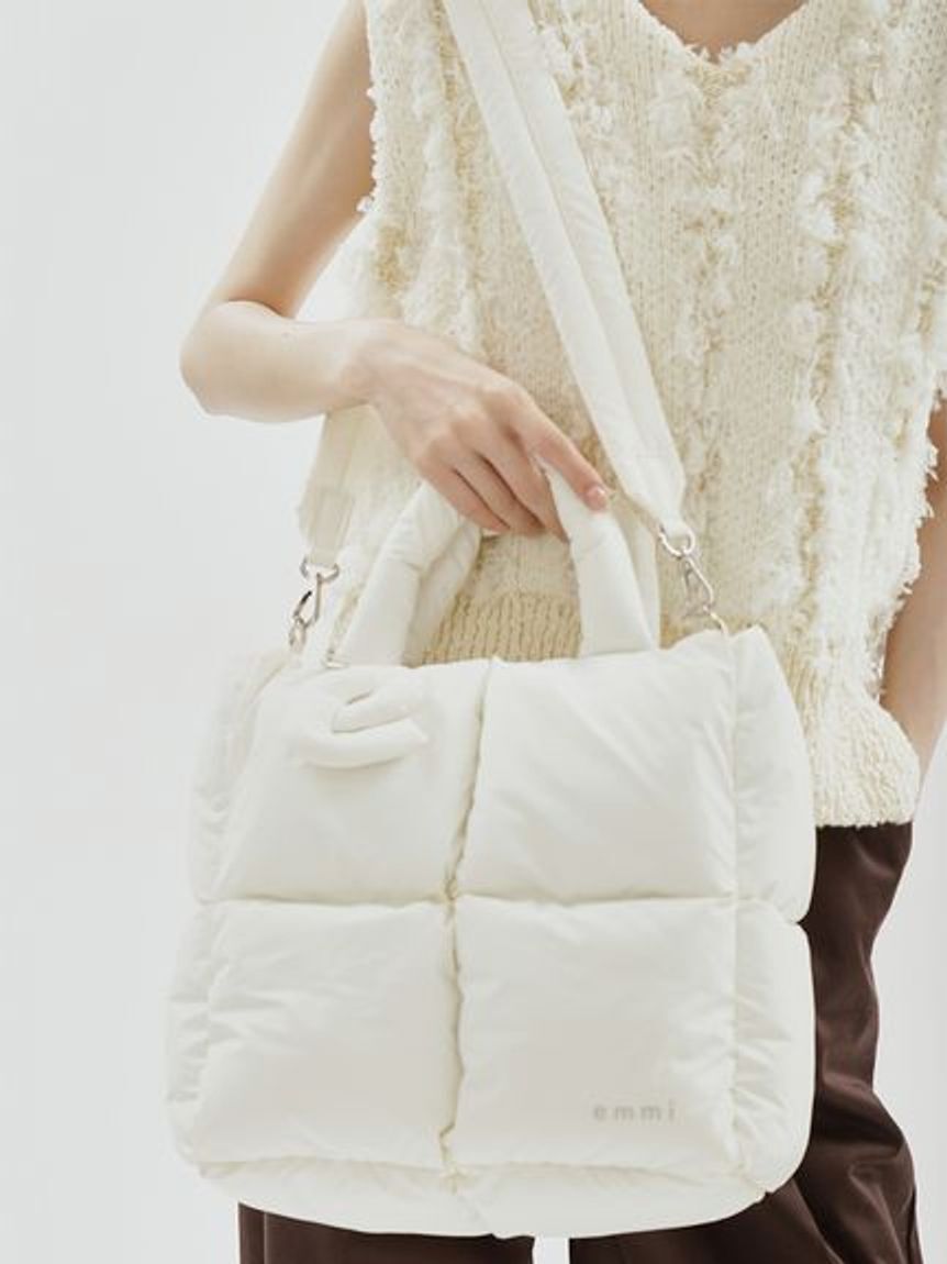 emmi atelier「ecoパデットビッグショルダーバッグ」|ショルダー・メッセンジャー|