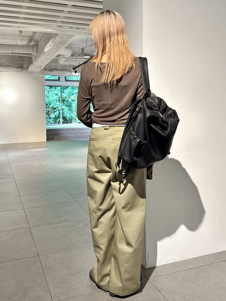 emmi atelier「emmiロゴ2wayバックパック」|リュック|