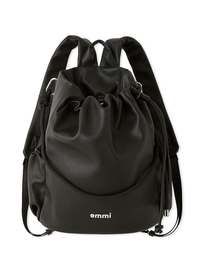 emmi atelier「emmiロゴ2wayバックパック」|リュック|