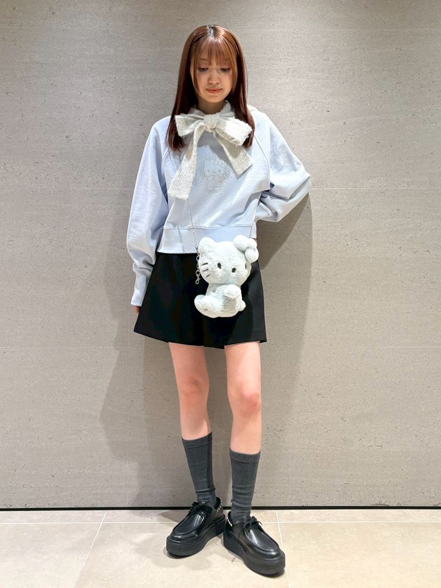 FURFUR「【WEB・一部店舗限定カラー】HELLO KITTYクリスタルスウェット」|スウェット・ジャージ|