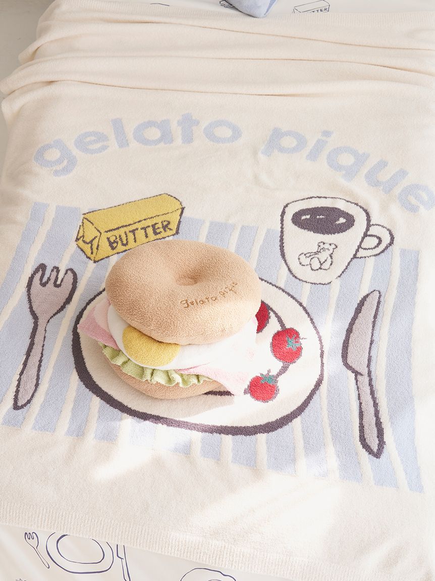 gelato pique Sleep「【Sleep】モーニングモチーフ お昼寝クッション」|クッション・クッションカバー|