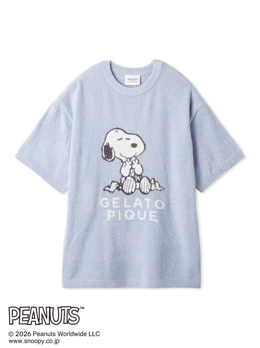 GELATO PIQUE HOMME「【PEANUTS】【HOMME】スムーズィージャガードプルオーバー」|プルオーバー|