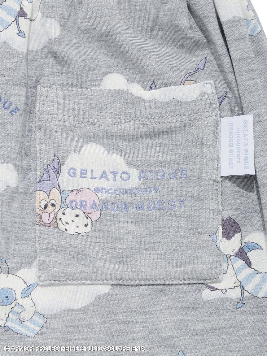 GELATO PIQUE KIDS & BABY「【ドラゴンクエスト】【ジュニア】【販路限定】ワンポイントTシャツ&総柄ショートパンツセット」|ルームウェア|
