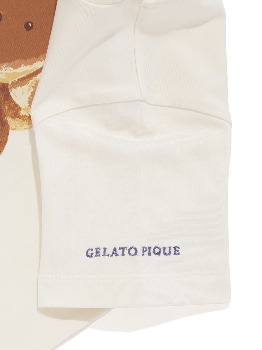 GELATO PIQUE KIDS & BABY「【KIDS】アニマルブレッドワンポイントTシャツ」|ルームウェア|