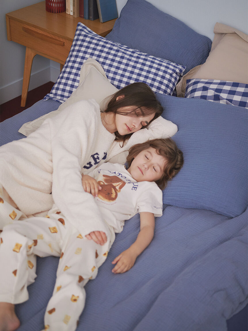 GELATO PIQUE KIDS & BABY「【KIDS】アニマルブレッドワンポイントTシャツ」|ルームウェア|