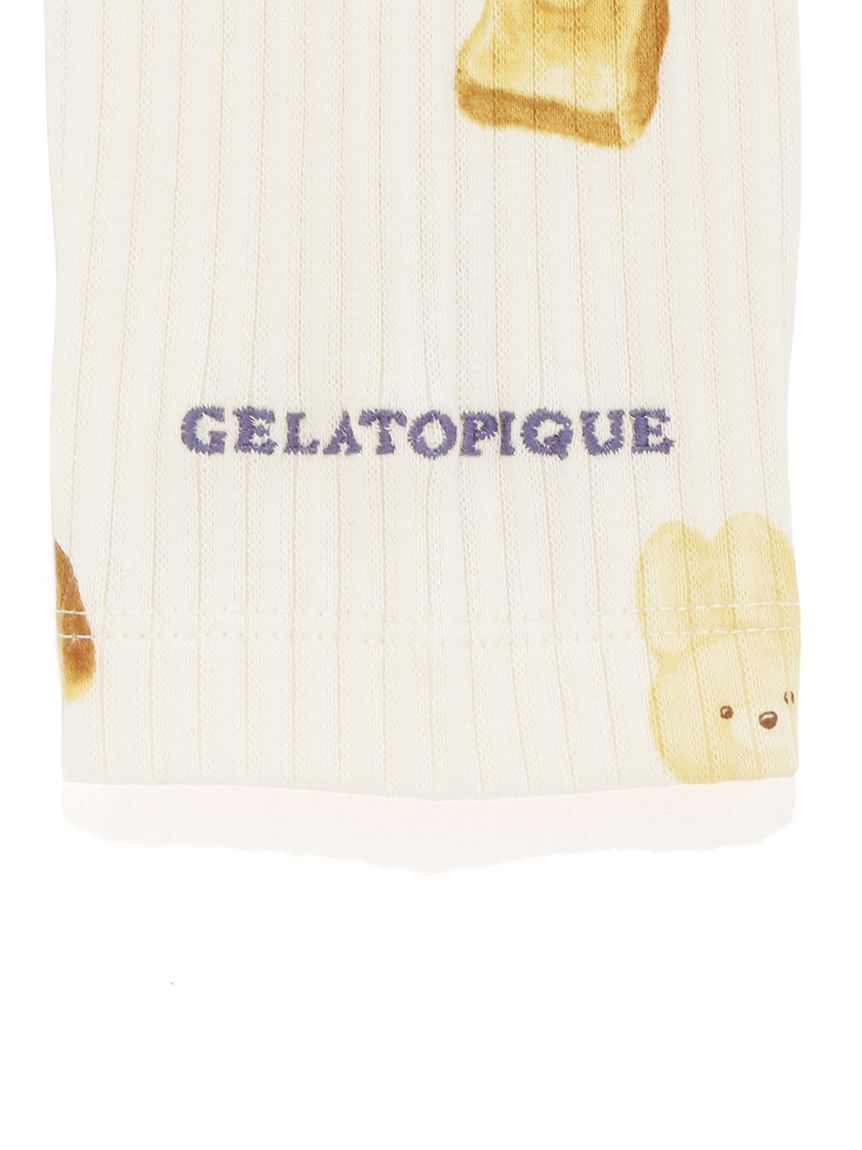 GELATO PIQUE KIDS & BABY「【KIDS】アニマルブレッド柄ロンT」|ルームウェア|