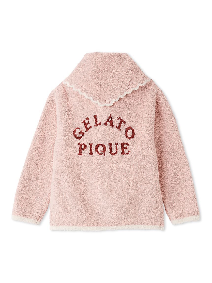 GELATO PIQUE KIDS & BABY「【KIDS】ベビモコアニマルブレッドカーディガン&スカーフセット」|ルームウェア|