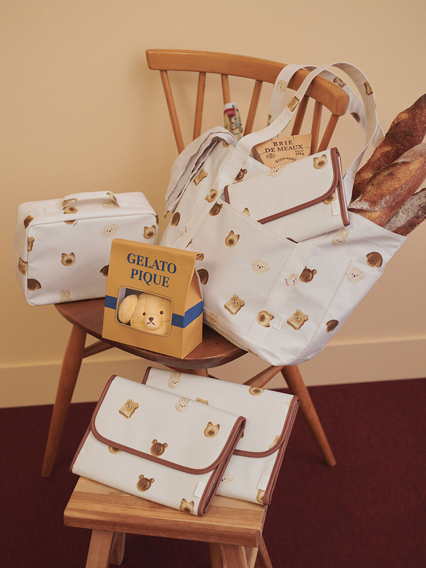 GELATO PIQUE KIDS & BABY「【抗菌防臭】アニマルブレッド母子手帳ケースS」|マタニティ・ママグッズ|
