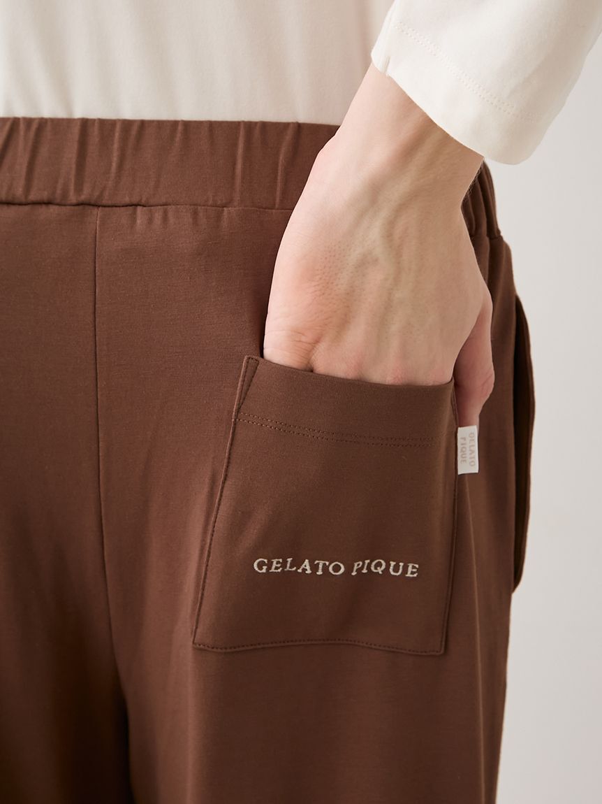 GELATO PIQUE HOMME「【HOMME】アニマルブレッドワンポイントロングパンツ」|ルームウェア|