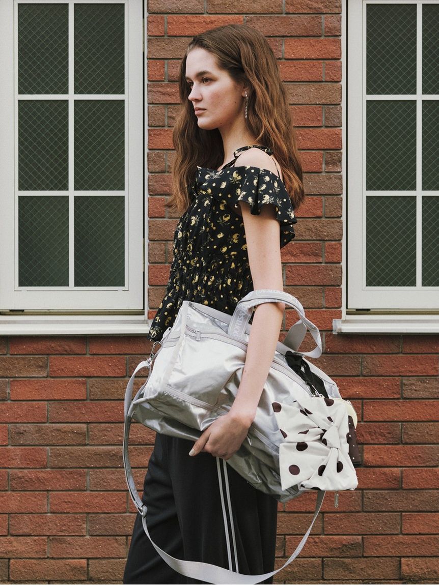 SNIDEL「【SNIDEL&times;LeSportsac】DELUXE MED WEEKNDER MH」|ショルダー・メッセンジャー|