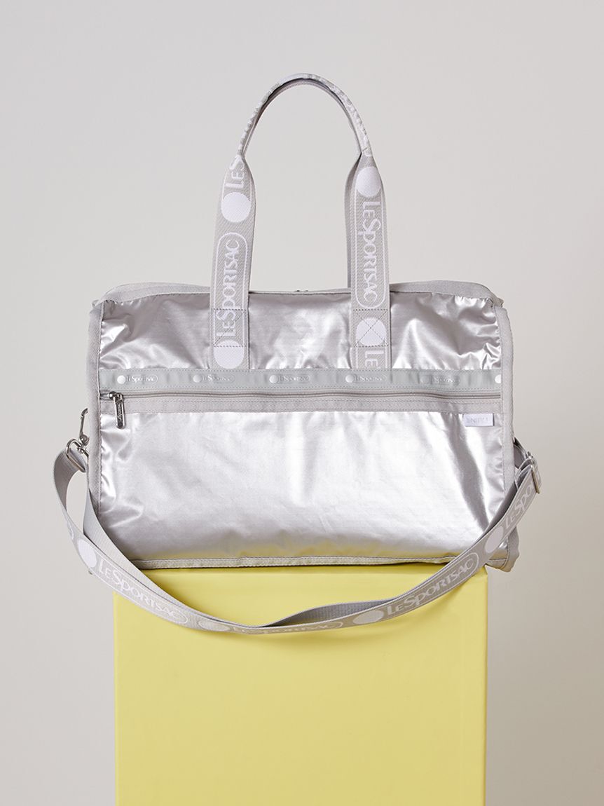 SNIDEL「【SNIDEL&times;LeSportsac】DELUXE MED WEEKNDER MH」|ショルダー・メッセンジャー|SLV