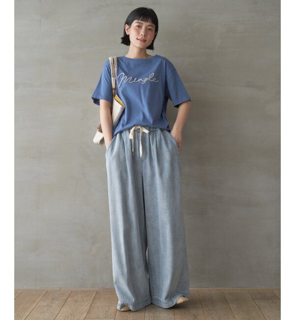 Lbc with Life「カラーコード刺繍ロゴTシャツ」|Tシャツ・カットソー|