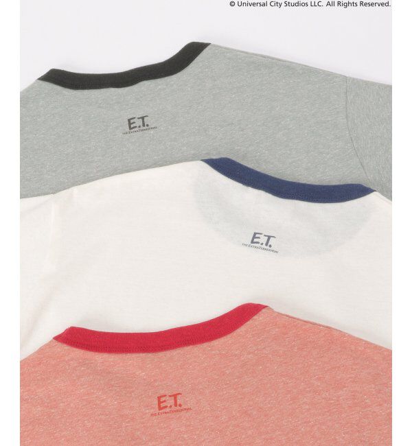 VENCE share style「『 E.T. 』デザイン リンガーTシャツ」|Tシャツ・カットソー|