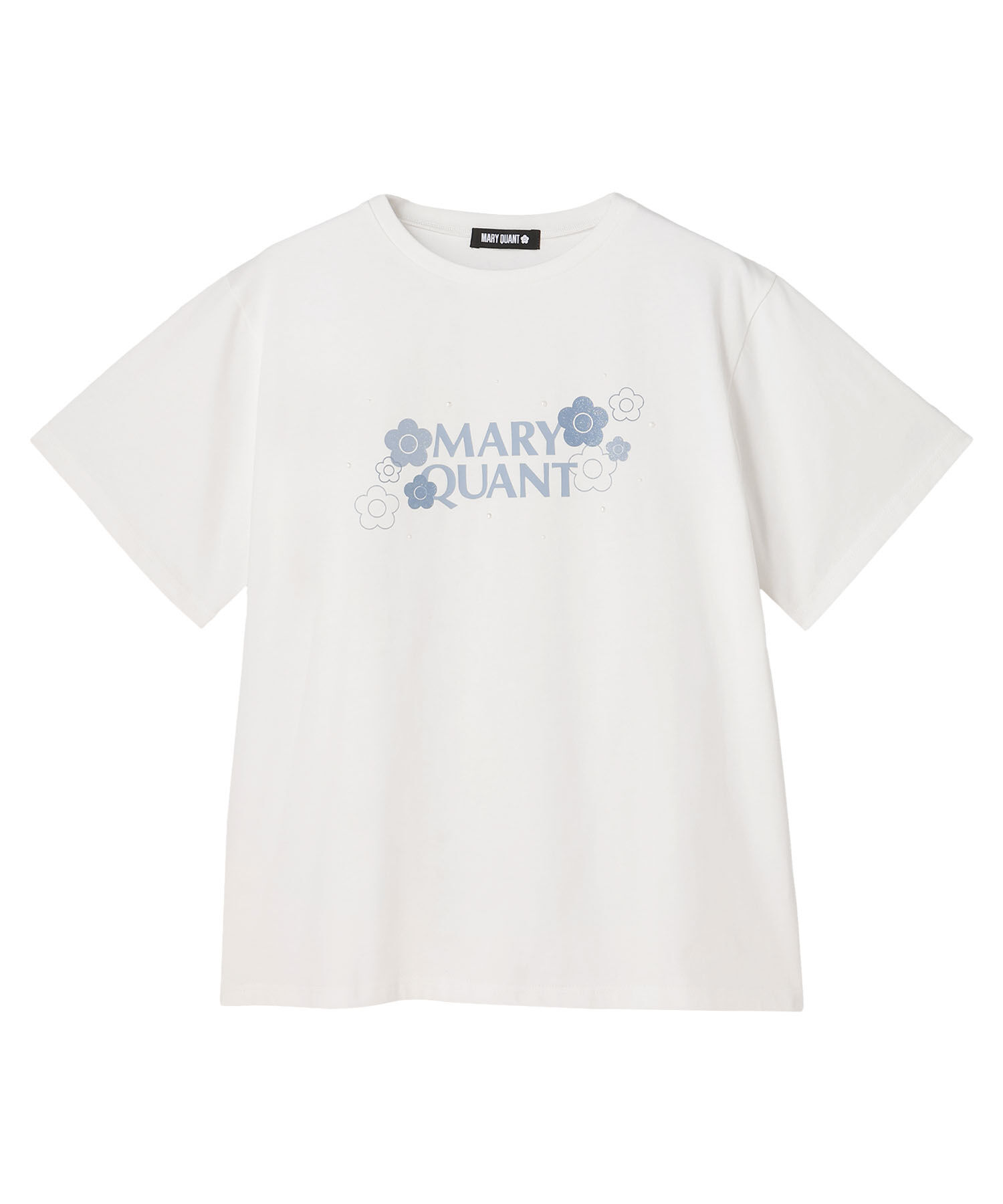 MARY QUANT「パールラメデイジーTシャツ」|Tシャツ・カットソー|