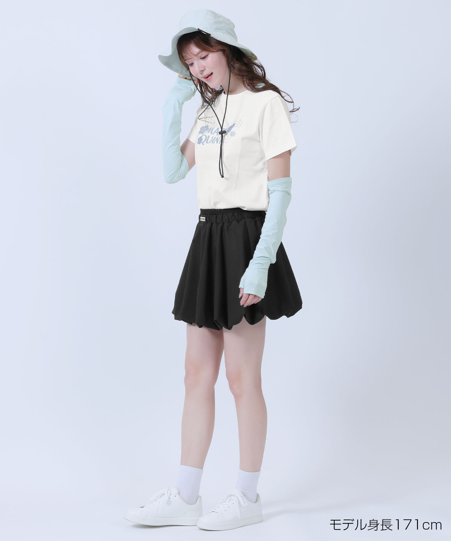 MARY QUANT「パールラメデイジーTシャツ」|Tシャツ・カットソー|