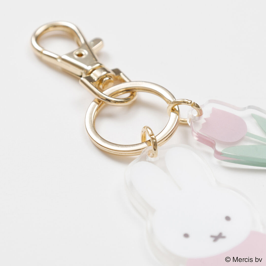  「MIFFY RED＆PINK アクリルチャーム」|チャーム・キーホルダー|
