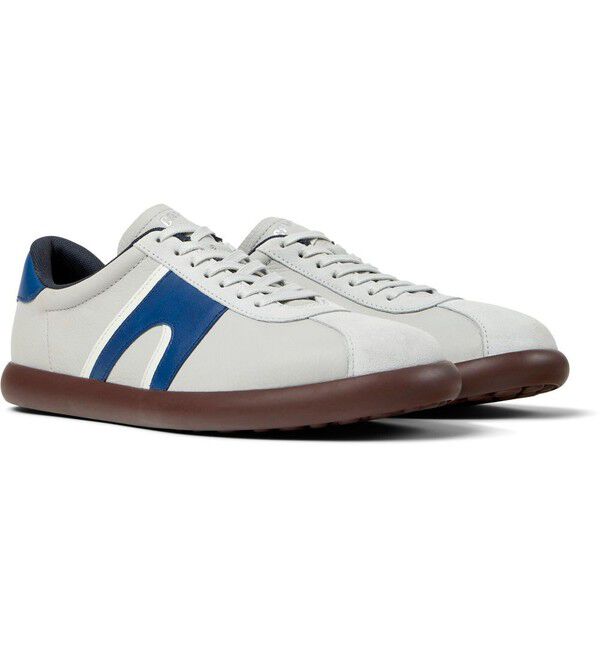 CAMPER「[カンペール] PELOTAS SOLLER / レザースニーカー」|スニーカー|ライトグレー