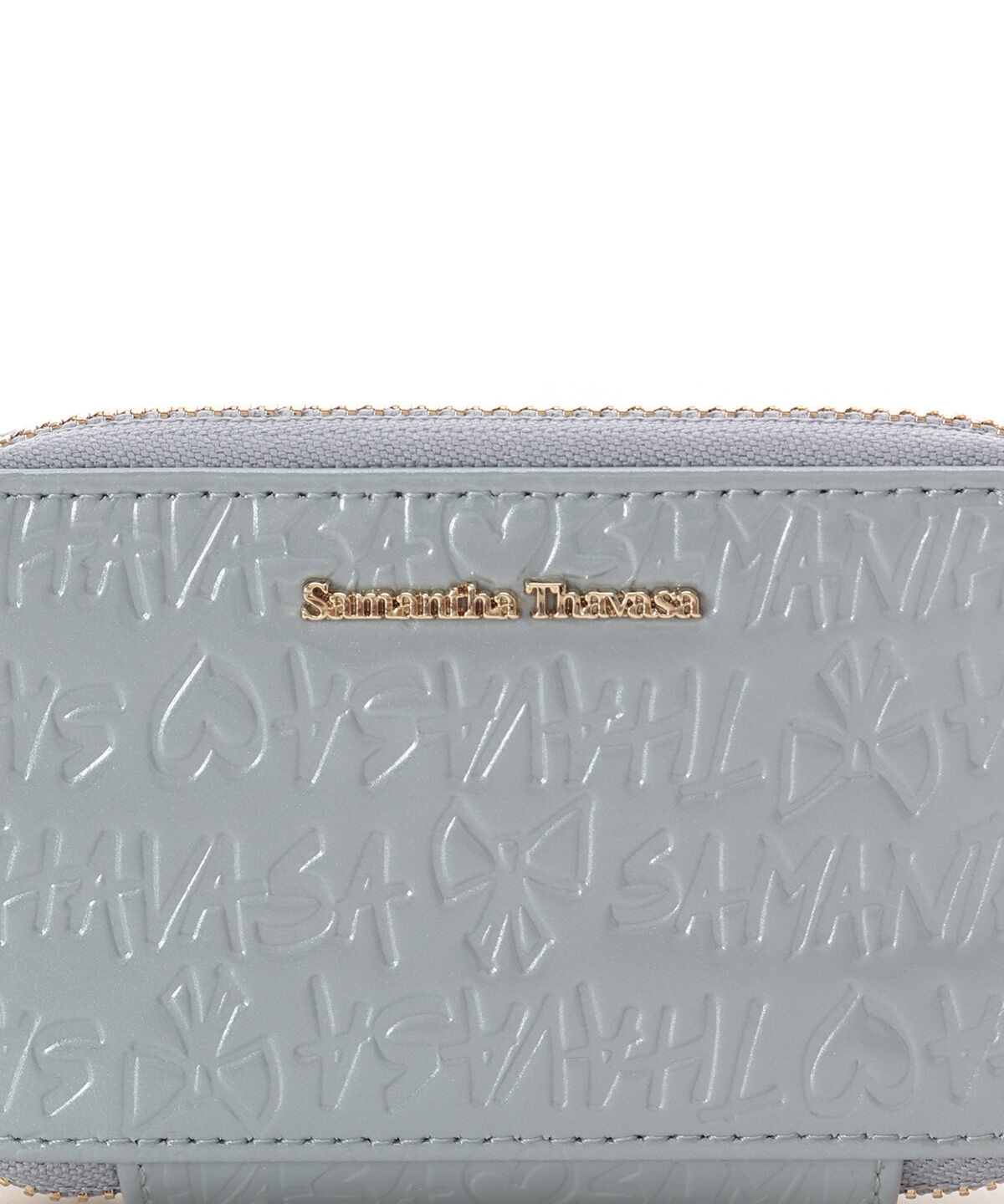 Samantha Thavasa「スクリッタ柄 エナメルキーケース[Revival Collection]」|キーケース|