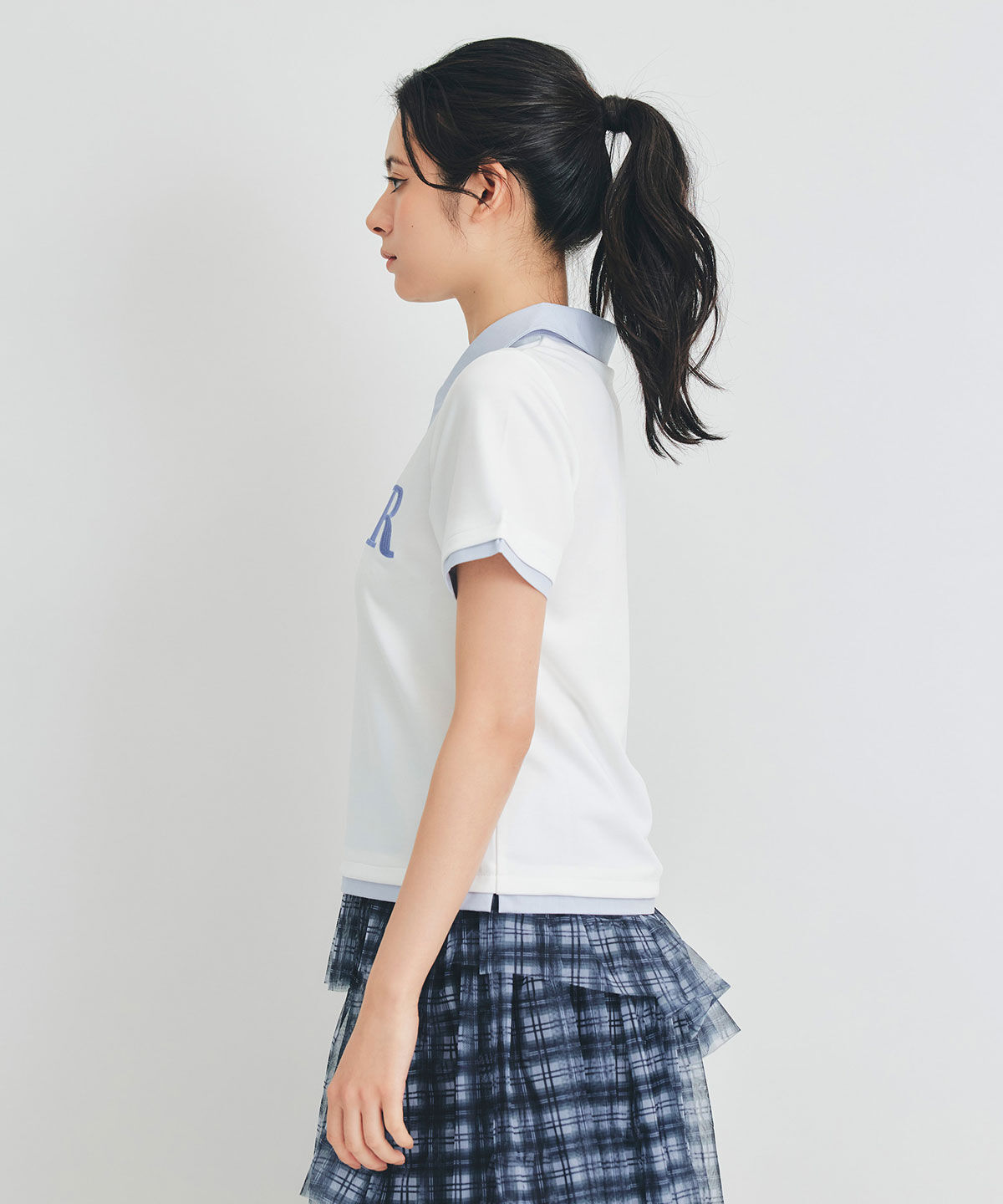 REDYAZEL「RポロレイヤードTシャツ」|Tシャツ・カットソー|