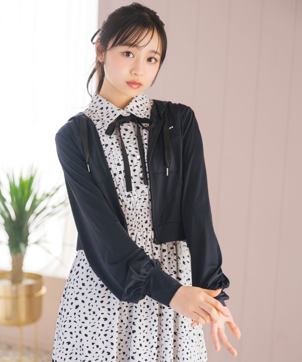 WILLSELECTION「パール刺繍UVカット機能パーカー」|パーカー|