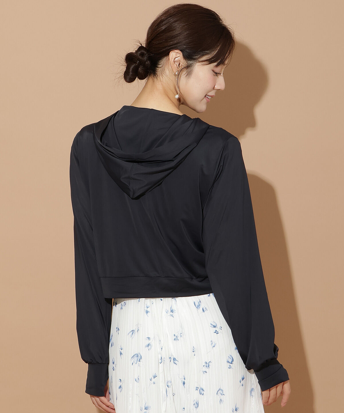 WILLSELECTION「パール刺繍UVカット機能パーカー」|パーカー|