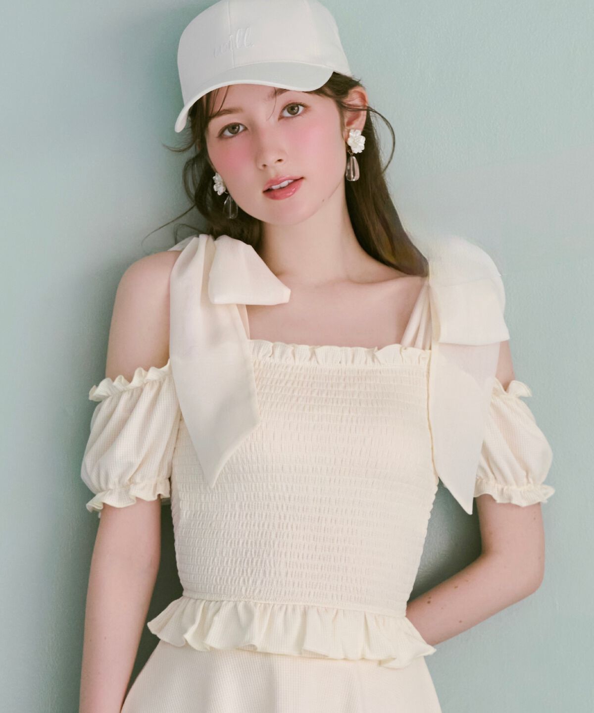 WILLSELECTION「シャーリングオフショルスイムウェア」|その他|