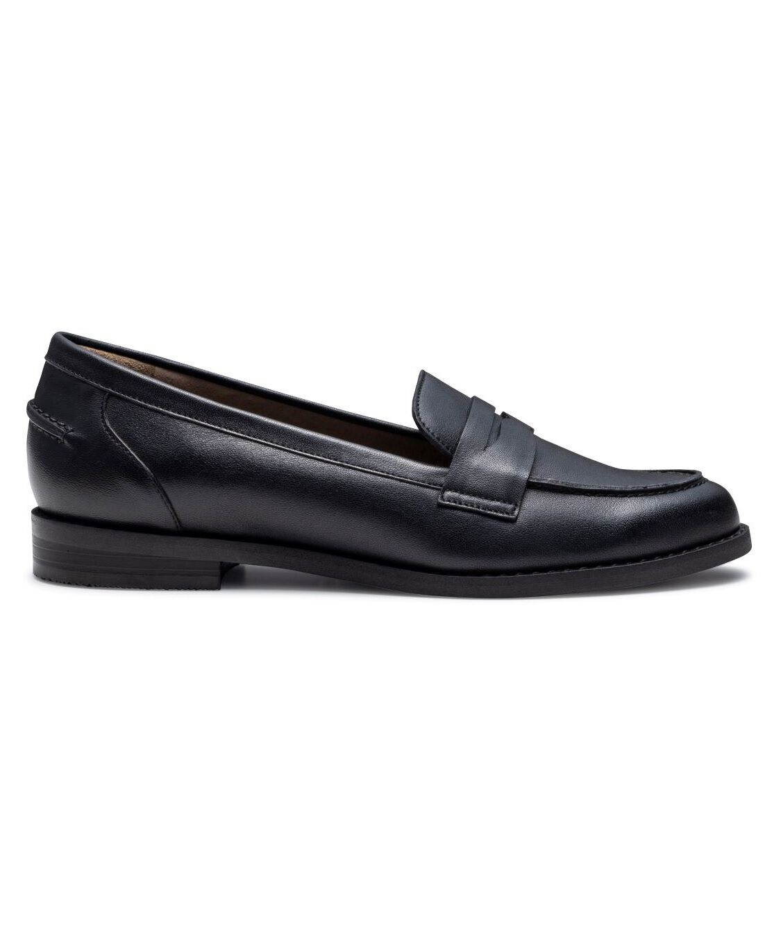 REGAL SHOES「REGAL 【新作】きれいめ本革ローファー【ヒール20mm】　商品コード：F08SBC」|ローファー|ブラック
