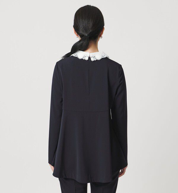 UNITED ARROWS「FEEL CLEAN 2WAY ブラウス ‐防シワ ストレッチ UVカット‐」|シャツ・ブラウス|