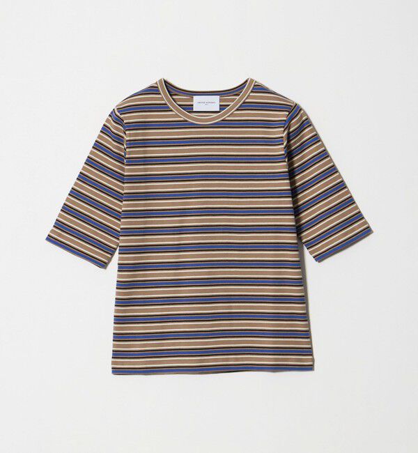 UNITED ARROWS「５分袖 コットン フライス Tシャツ」|Tシャツ・カットソー|