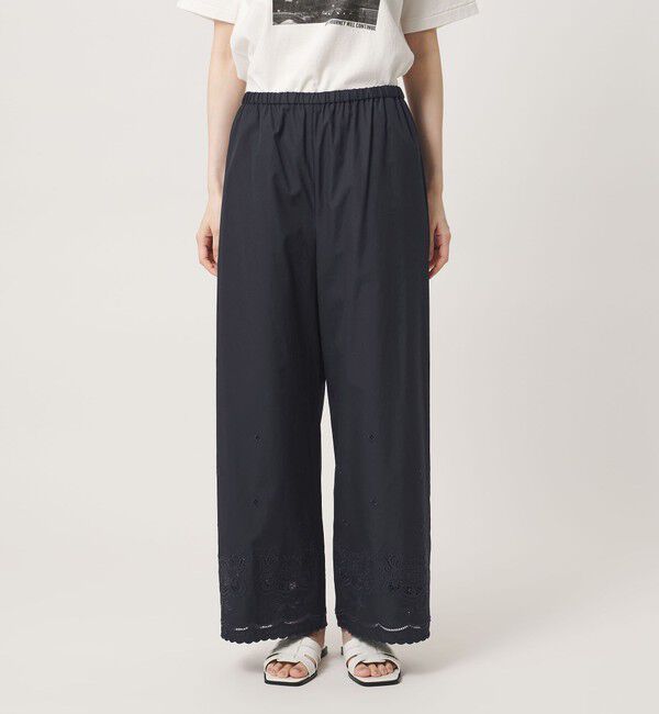 UNITED ARROWS「カットワーク パンツ」|チノ|