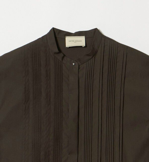 UNITED ARROWS「シルキー ピンタック ワンピース ‐ウォッシャブル‐」|ワンピース|