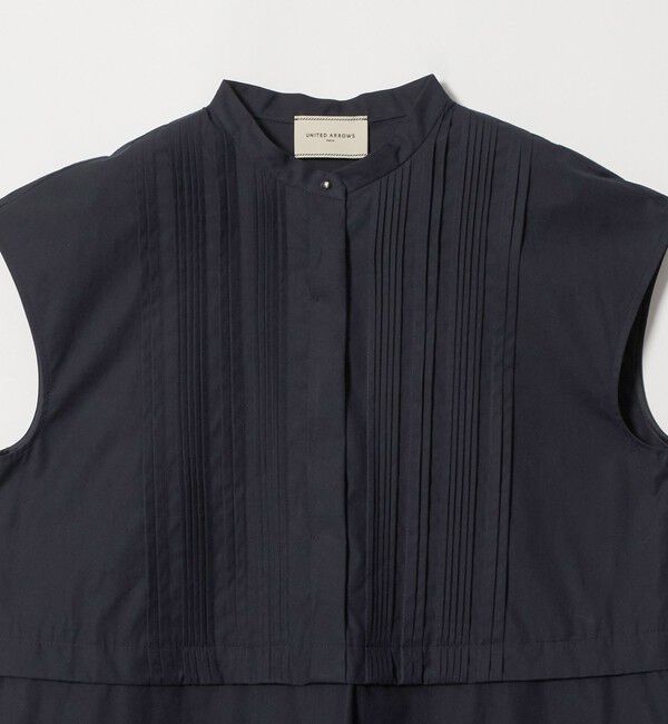 UNITED ARROWS「シルキー ピンタック ワンピース ‐ウォッシャブル‐」|ワンピース|