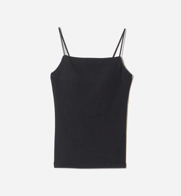 UNITED ARROWS「カップ付きキャミソール 26SS」|キャミソール|BLACK