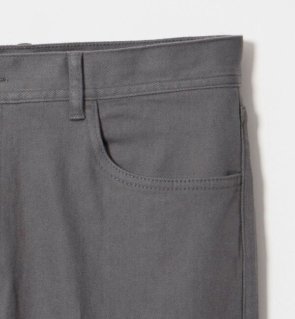 UNITED ARROWS「ドリル 5ポケット ベーシック ノープリーツ パンツ」|チノ|