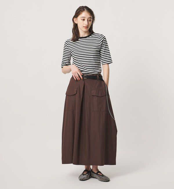 UNITED ARROWS「ポケット コクーン シルエット スカート」|スカート|