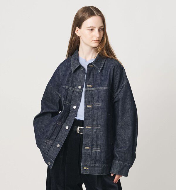 AEWEN MATOPH「＜AEWEN MATOPH＞デニム ブルゾン」|デニムジャケット|NAVY