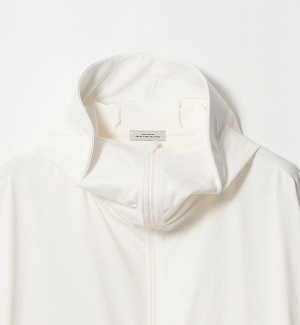 UNITED ARROWS green label relaxing「【WEB限定】＜at ease＞ドロスト カットソー パーカー  UVカット 接触冷感 遮熱」|パーカー|