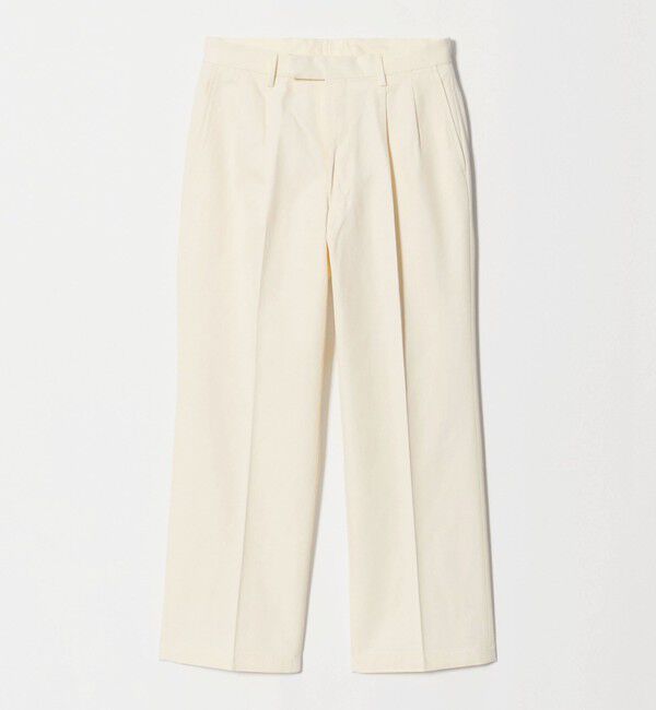 UNITED ARROWS green label relaxing「コットンレーヨン チノ タンブラー 2プリーツ スラックス ドレスチノ チノパンツ」|チノ|