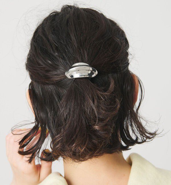 BEAUTY&YOUTH UNITED ARROWS「＜JAMIRAY＞Bamboo モチーフ ヘアタイ」|ヘアゴム・シュシュ|SILVER